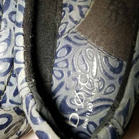 Boc, Blue leather clogs, Women'size 11 - Picture 6 of 12